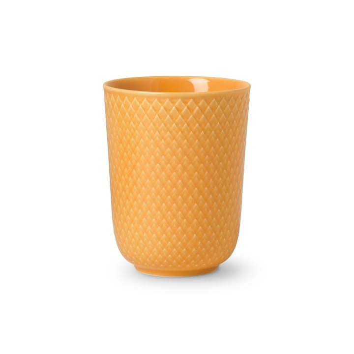 Caneca sem pega Rhombe 33 cl - amarelo - Lyngby Porcelæn