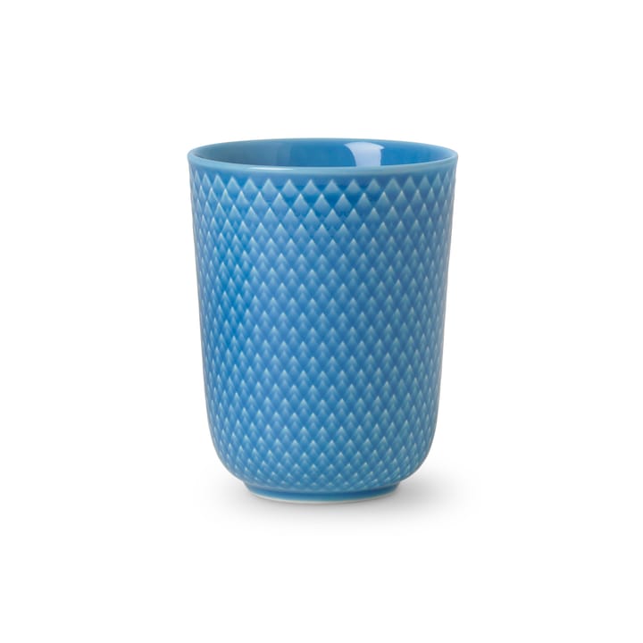 Caneca sem pega Rhombe 33 cl - azul - Lyngby Porcelæn