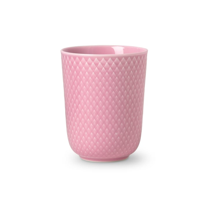 Caneca sem pega Rhombe 33 cl - rosa - Lyngby Porcelæn