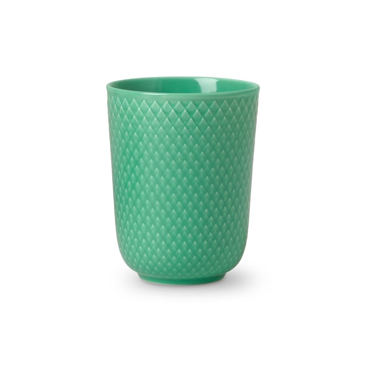 Caneca sem pega Rhombe 33 cl - verde - Lyngby Porcelæn