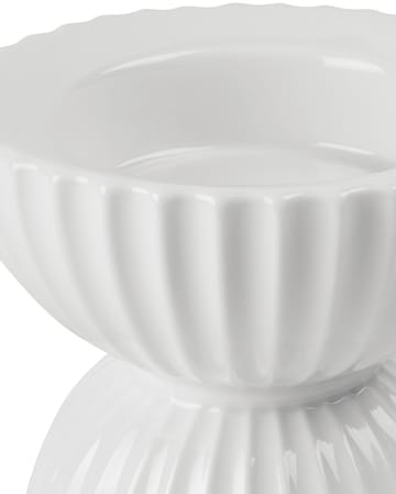 Lyngby Tura block suporte para vela Ø11.5 cm - Branco - Lyngby Porcelæn