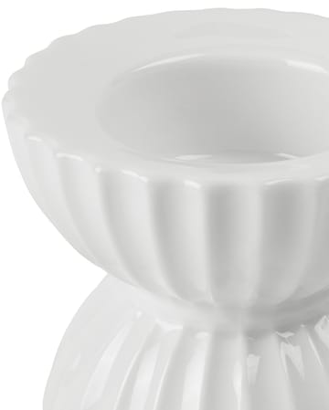 Lyngby Tura suporte de vela Ø8 cm - Branco - Lyngby Porcelæn