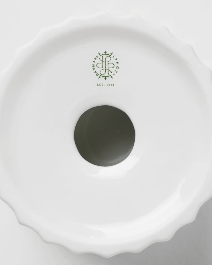 Lyngby Tura suporte de vela Ø8 cm - Branco - Lyngby Porcelæn