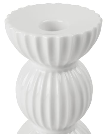 Lyngby Tura suporte para vela 14 cm - Branco - Lyngby Porcelæn