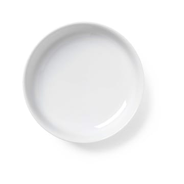 Prato sobremesa Rhombe Ø16 cm - Branco - Lyngby Porcelæn