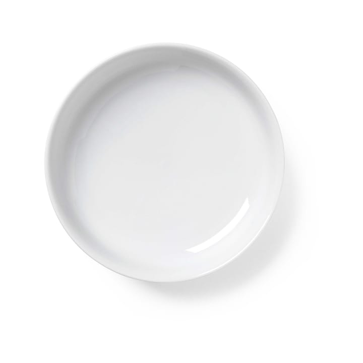 Prato sobremesa Rhombe Ø16 cm, Branco Lyngby Porcelæn