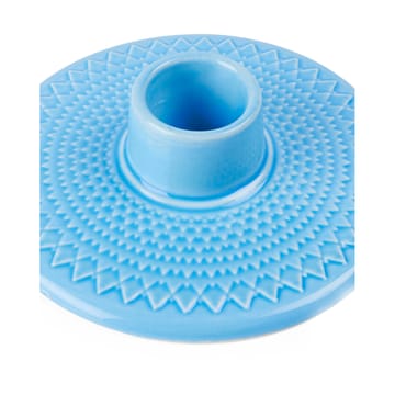 Rhombe porta-vela 3 cm - Azul - Lyngby Porcelæn