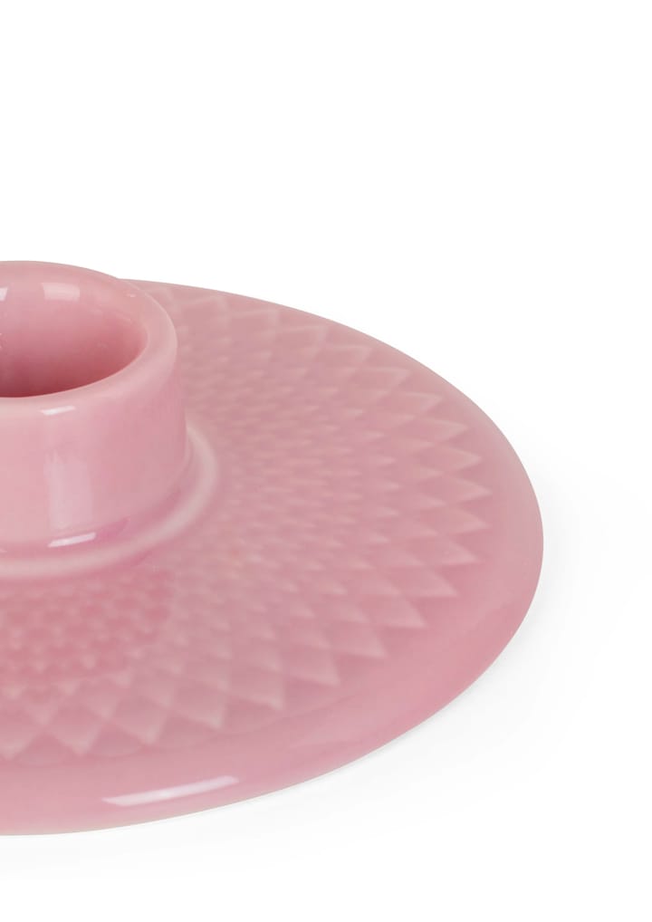 Rhombe porta-vela 3 cm - Rosa - Lyngby Porcelæn