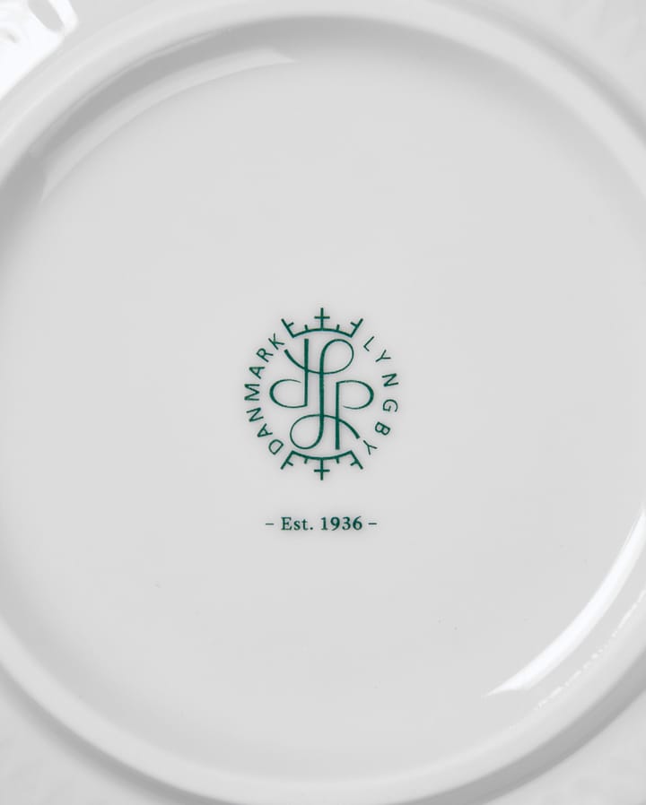 Rhombe tigela Ø15.5 cm - Branco - Lyngby Porcelæn