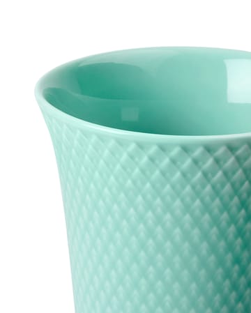 Rhombe vaso 15 cm - Aqua - Lyngby Porcelæn