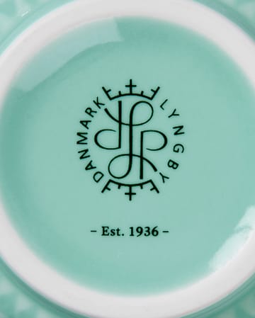 Rhombe vaso 15 cm - Aqua - Lyngby Porcelæn