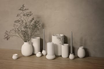 Suporte de velas Curve 7 cm - Branco - Lyngby Porcelæn