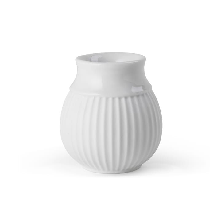 Suporte de velas Curve 7 cm - Branco - Lyngby Porcelæn