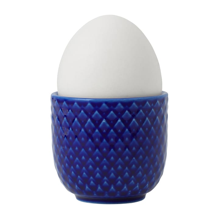 Suporte para ovos Rhombe Ø5 cm - Azul escuro - Lyngby Porcelæn