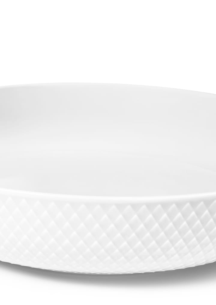 Tigela de Servir Rhombe Ø28 cm, Branco Lyngby Porcelæn