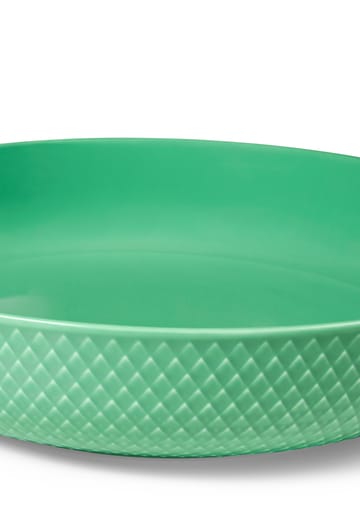 Tigela de Servir Rhombe Ø28 cm - Verde - Lyngby Porcelæn