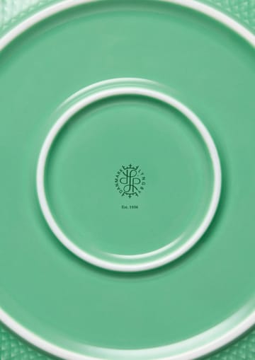 Tigela de Servir Rhombe Ø28 cm - Verde - Lyngby Porcelæn