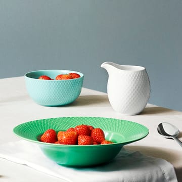 Tigela Rhombe 50 cl - aqua - Lyngby Porcelæn