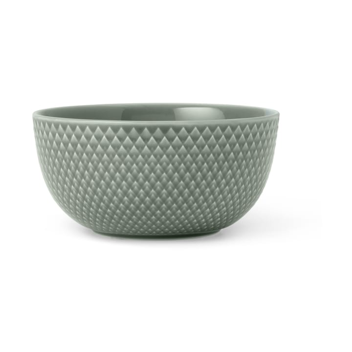 Tigela Rhombe Earth Ø13 cm - Moss - Lyngby Porcelæn