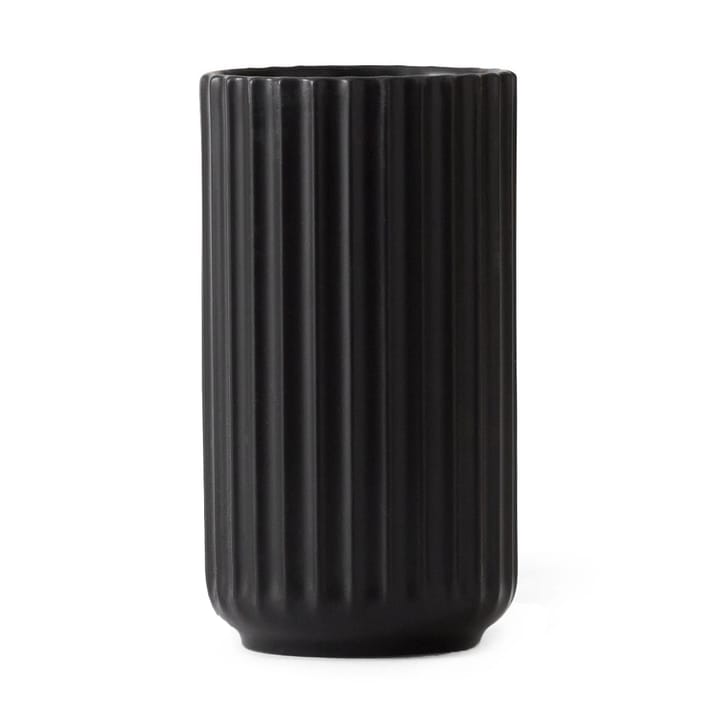 Vaso preto mate Lyngby - 12 cm - Lyngby Porcelæn