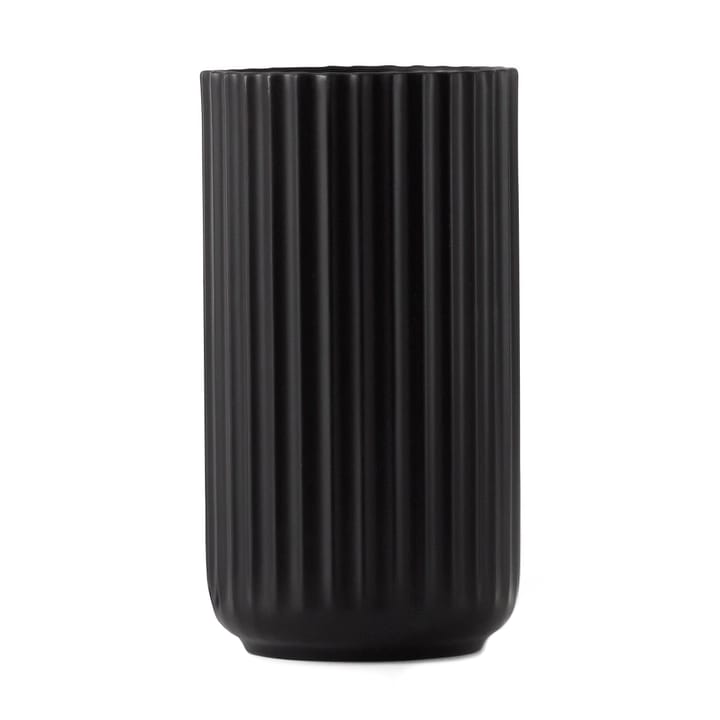 Vaso preto mate Lyngby - 15 cm - Lyngby Porcelæn