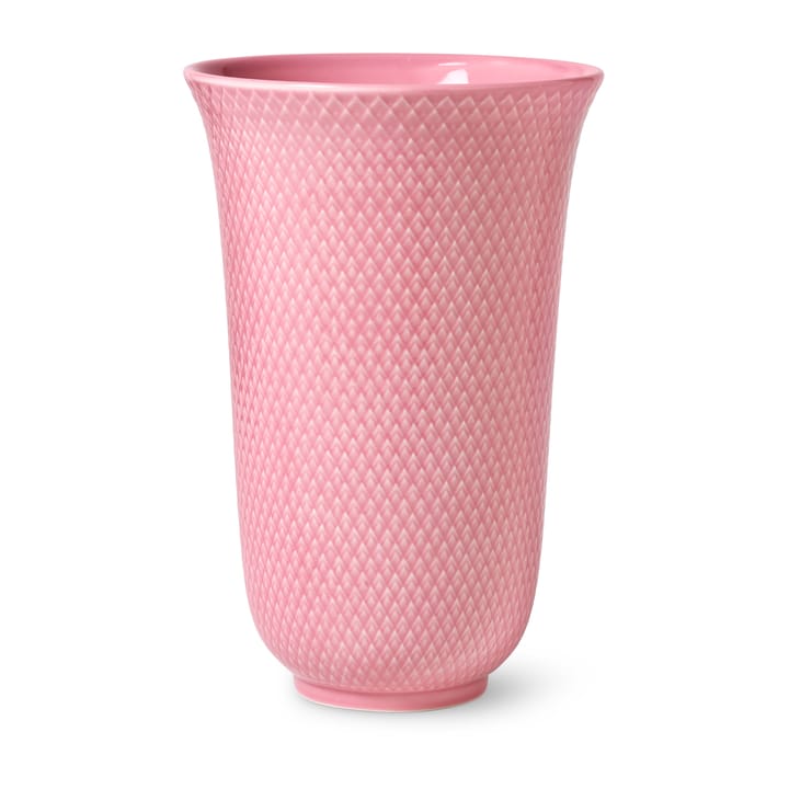 Vaso Rhombe 20 cm - Rosa  - Lyngby Porcelæn