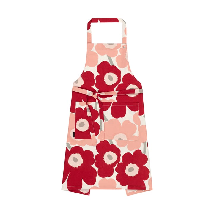 Avental Pieni Unikko - Cotton-dark cherry-rosa - Marimekko