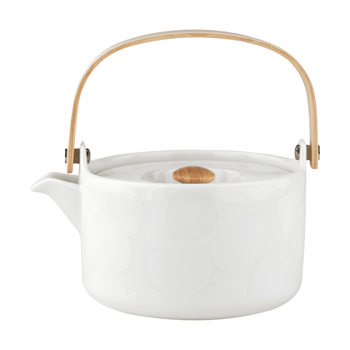 Bule de chá Unikko 0,7 l - White - Marimekko