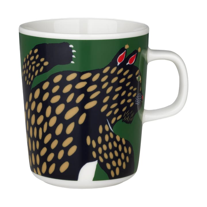 Caneca Ilves 2,5 dl, White-green-dark blue Marimekko