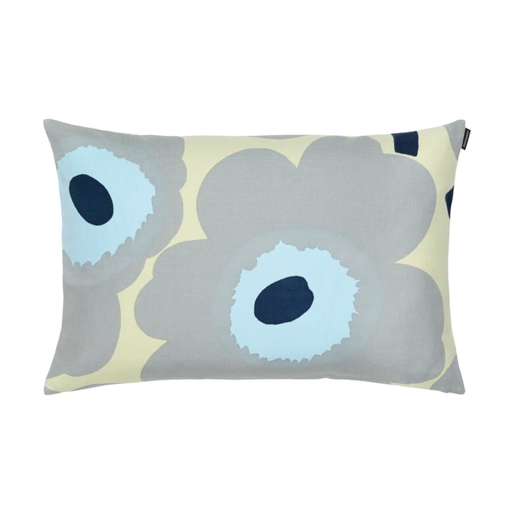 Capa de almofada Unikko 40x60 cm - Sand-grey-light blue-dark blue - Marimekko