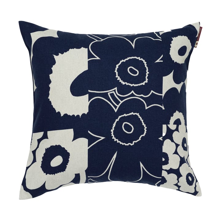 Capa de almofada Unikko kolassi 50x50 cm - Linen-dark blue - Marimekko