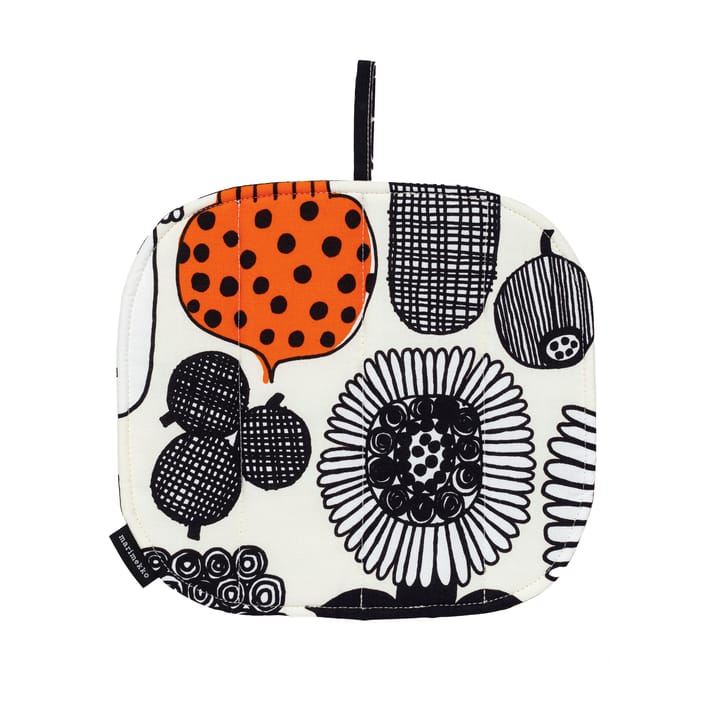 Capuz de Chá Puutarhurin Parhaat - White-black-orange - Marimekko