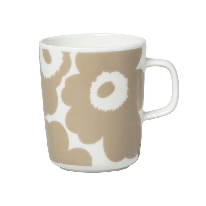 Chávena Unikko 25 cl - Branco-bege - Marimekko