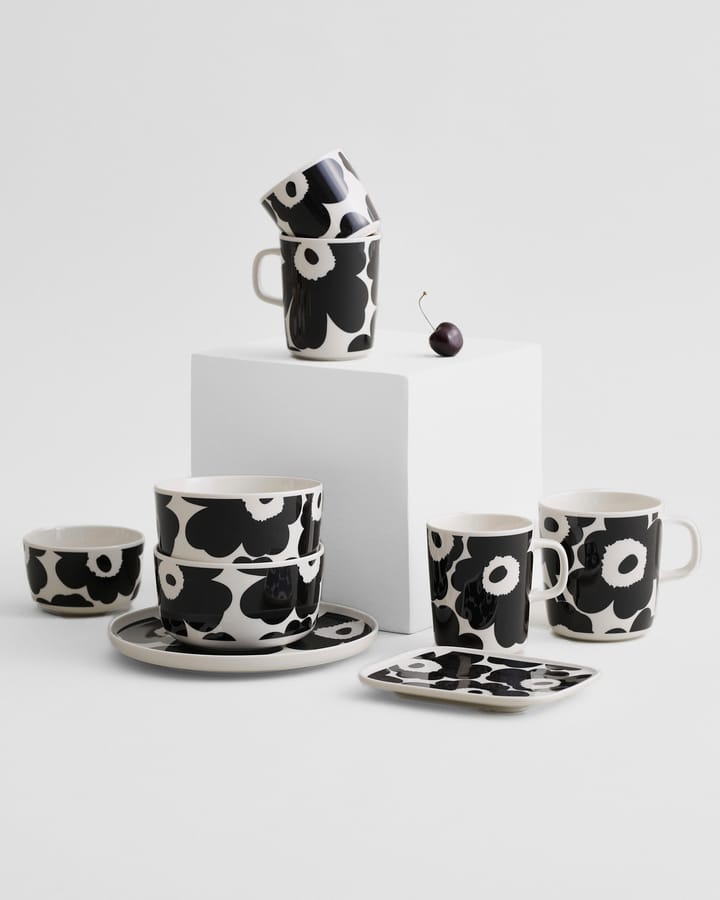 Chávena Unikko 25 cl - white-black - Marimekko