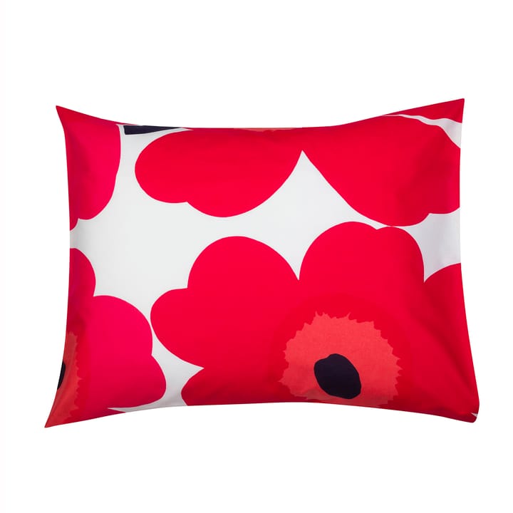 Fronha Unikko 50x60 cm - vermelho - Marimekko