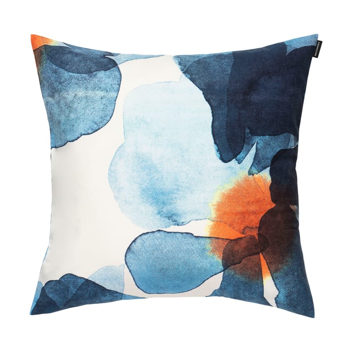 Fronha Valssi 50x50 cm - White-dark blue-orange - Marimekko