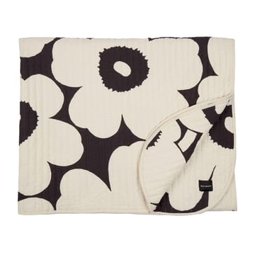 Lençol Unikko 160x260 cm - Charcoal-off white - Marimekko