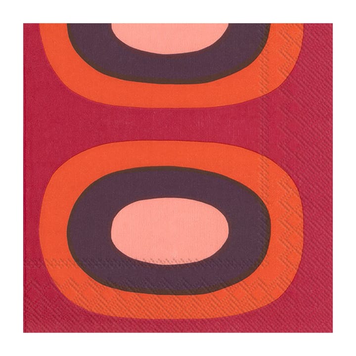 Melooni guardanapo 33x33 cm 20 un. - Vermelho - Marimekko