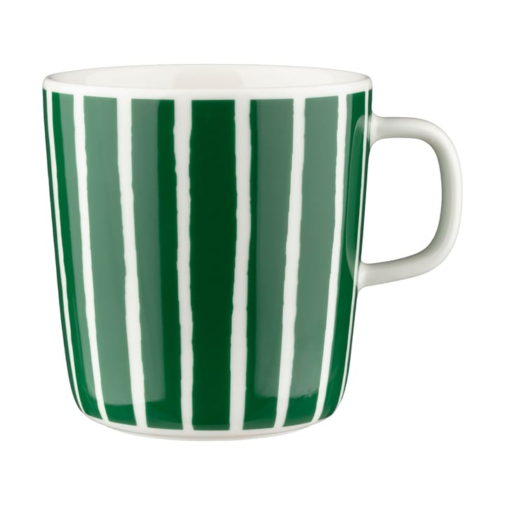 Oiva Piccolo Caneca 40 cl - Verde-Branco - Marimekko