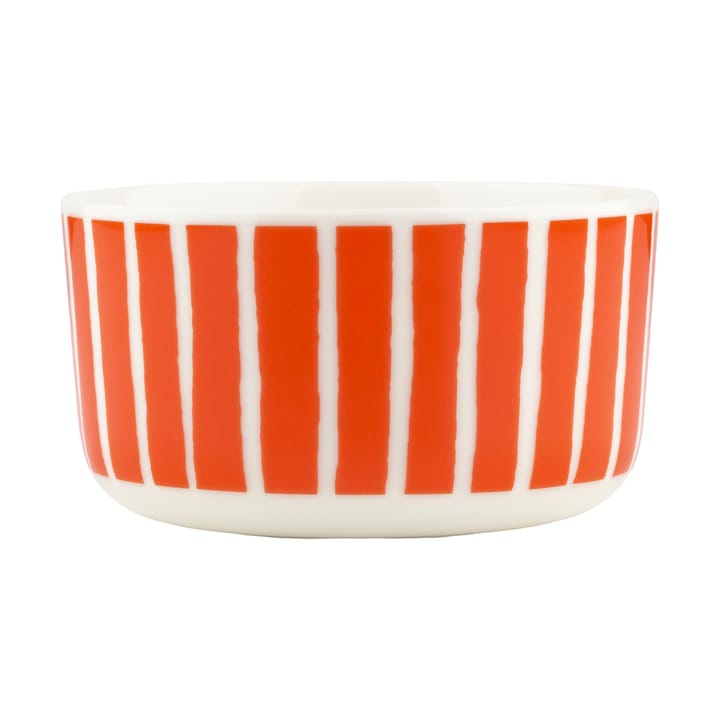 Oiva Piccolo tigela 50 cl - White-orange - Marimekko