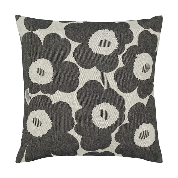 Pieni Unikko capa de almofada 47x47 cm - Off white-charcoal-sand - Marimekko