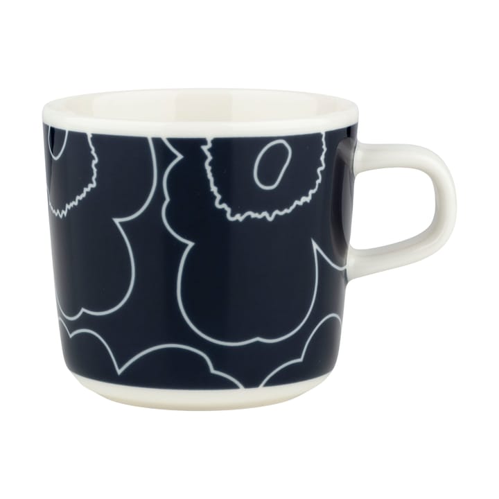 Piirto Unikko xícara de café 20 cl - White-dark blue - Marimekko