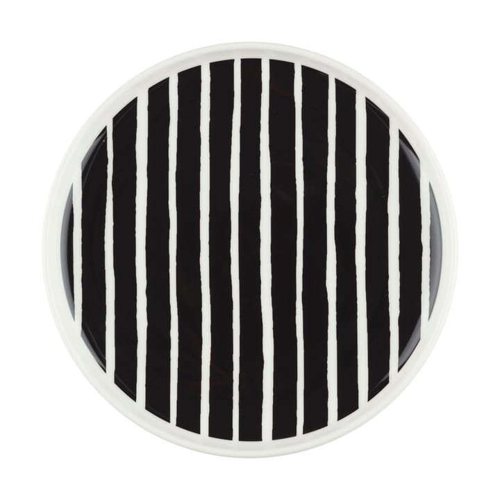 Prato Oiva Piccolo Ø20 cm - White-black - Marimekko