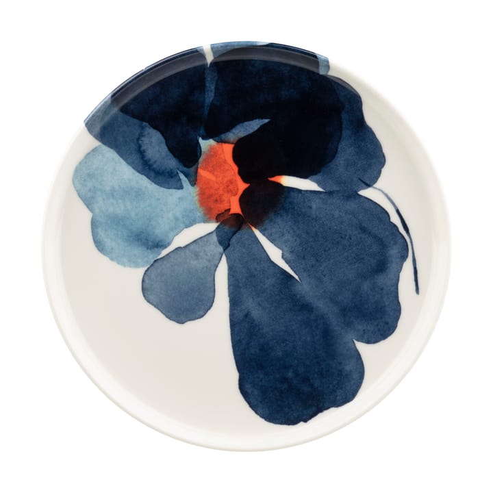 Prato Valssi Ø20 cm - White-dark blue-orange - Marimekko