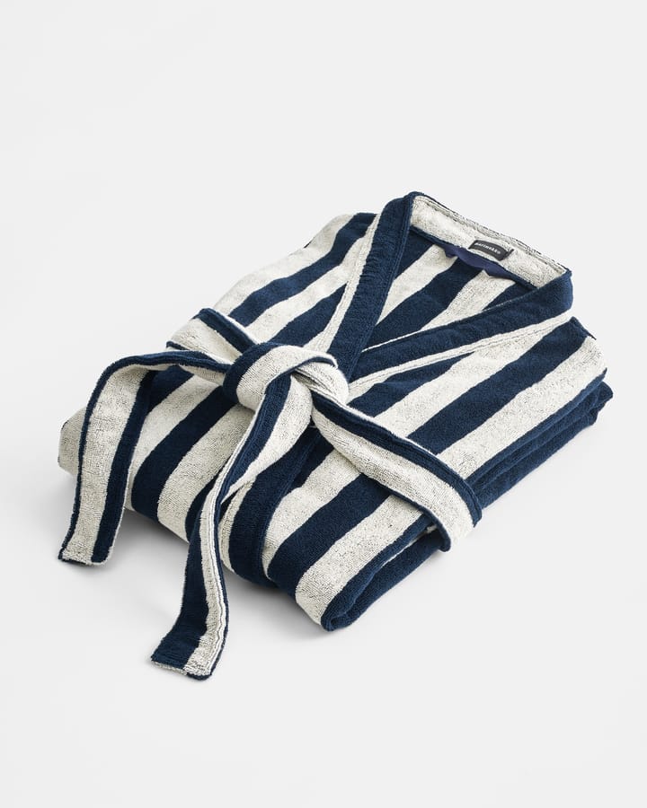 Roupão de banho Nimikko - Sand-dark blue, L/XL - Marimekko