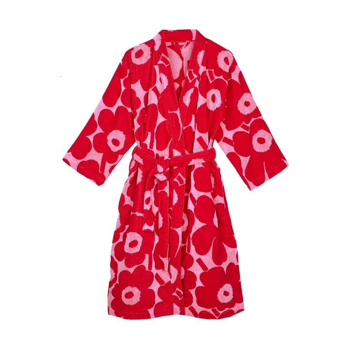 Roupão de banho Unikko - Vermelho, XL - Marimekko