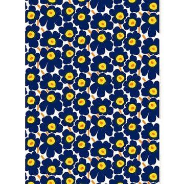 Tecido de algodão Pieni Unikko - Branco-Azul-Amarelo
 - Marimekko