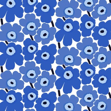 Tecido de algodão Pieni Unikko - white-blue - Marimekko