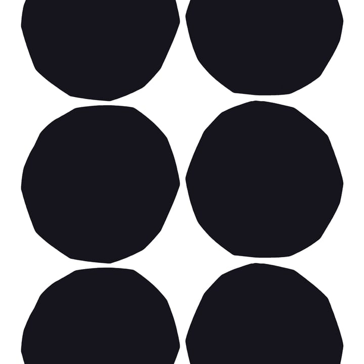 Tecido Isot Kivet  - preto-branco - Marimekko