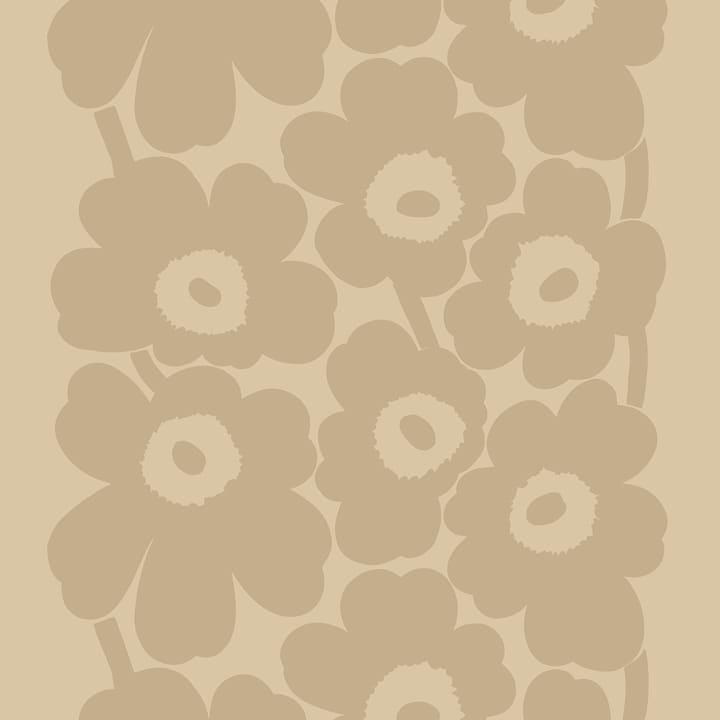 Tecido linho Unikko - bege - Marimekko